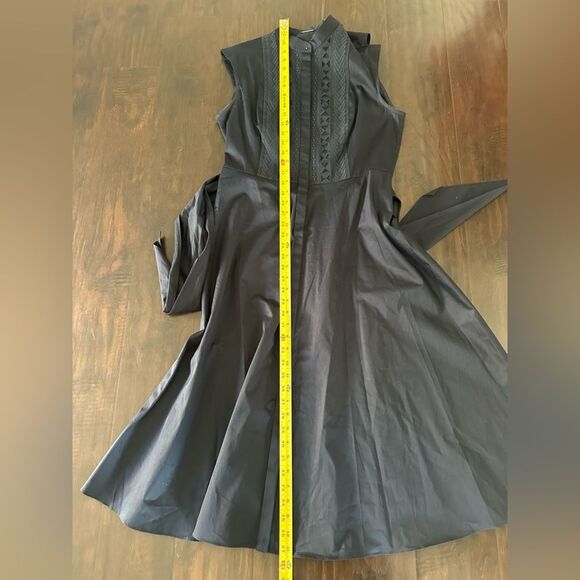 Elie Tahari Navy Blue Women's Dress Size 10 - Picture 13 of 13